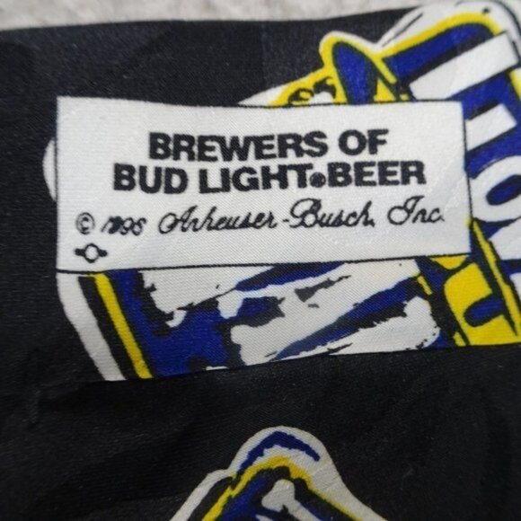 Bud Light "I Love You Man!" Necktie 55" x 3.5" - Picture 3 of 5